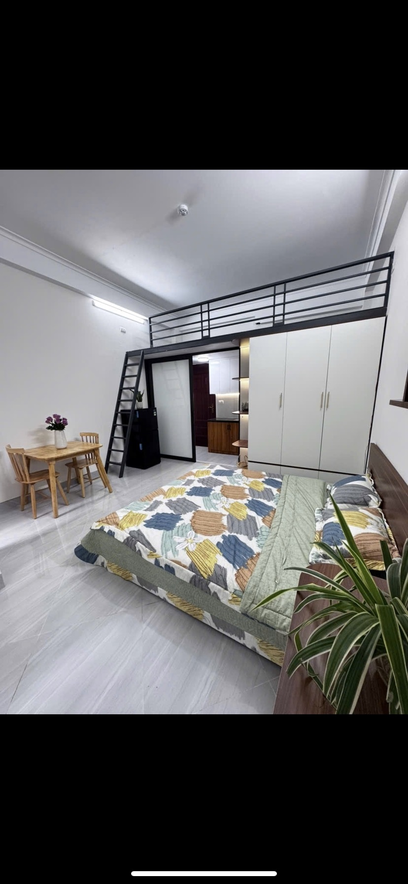 Phòng trọ Duplex 40m2 tại KC Land 4 Trần Duy Hưng - Cầu Giấy  - Phòng ngủ