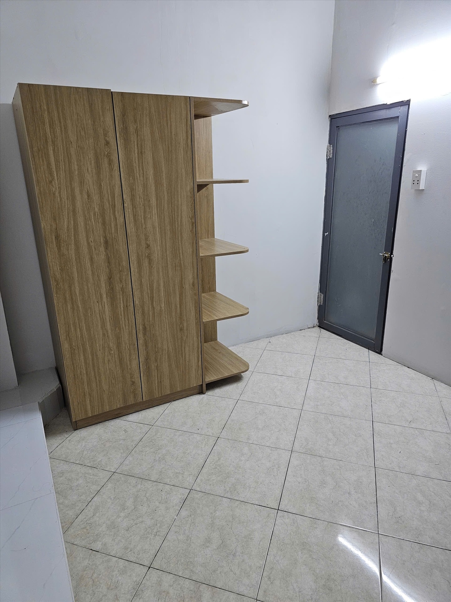 Phòng trọ Studio 12m2 tại Luxhome Cộng Hòa - Tân Bình - Phòng khách