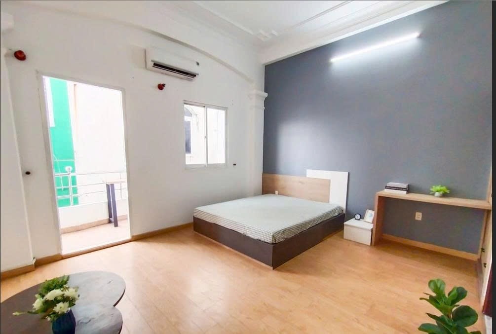 Phòng trọ Studio 25m2 tại PTC House 1 Nguyễn Hữu Cảnh - Bình Thạnh - Phòng ngủ