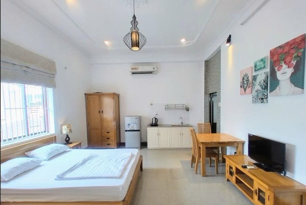 Phòng trọ Studio 25m2 tại PTC House Ngô Tất Tố - Bình Thạnh - Phòng ngủ