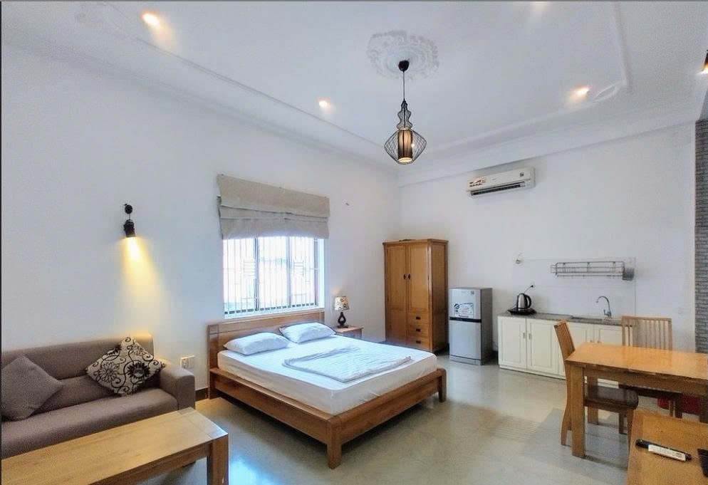 Phòng trọ Studio 25m2 tại PTC House Ngô Tất Tố - Bình Thạnh - Phòng ngủ