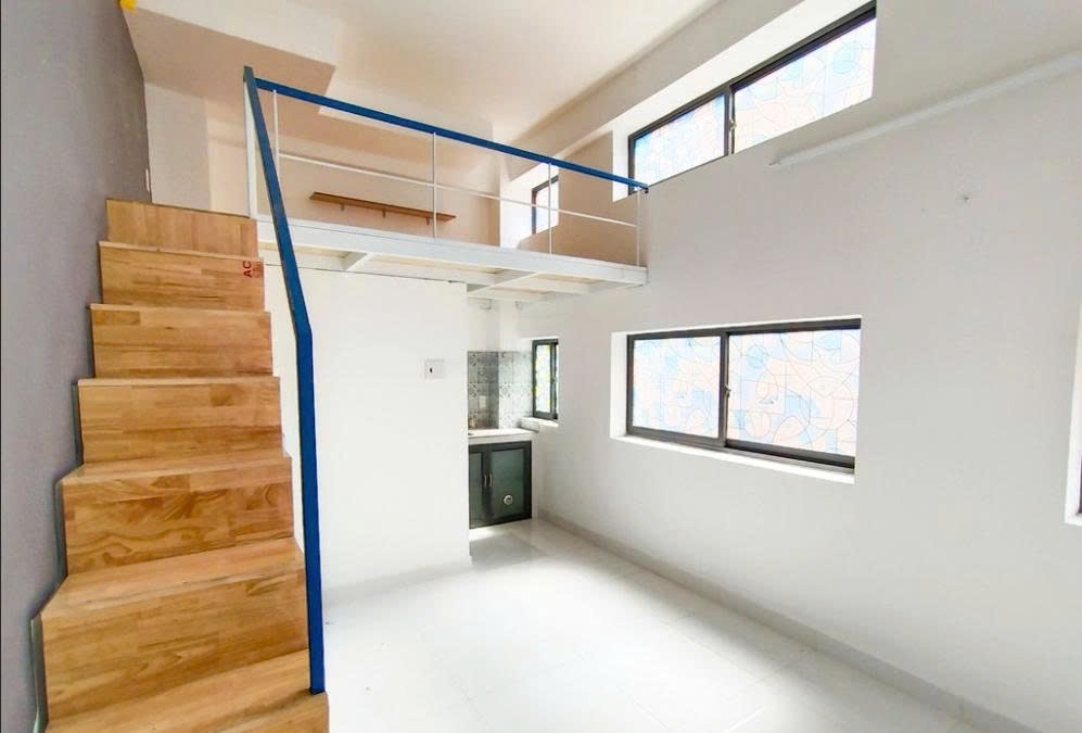 Phòng trọ Duplex 25m2 tại PTC House 3 Điện Biên Phủ - Bình Thạnh - Phòng ngủ