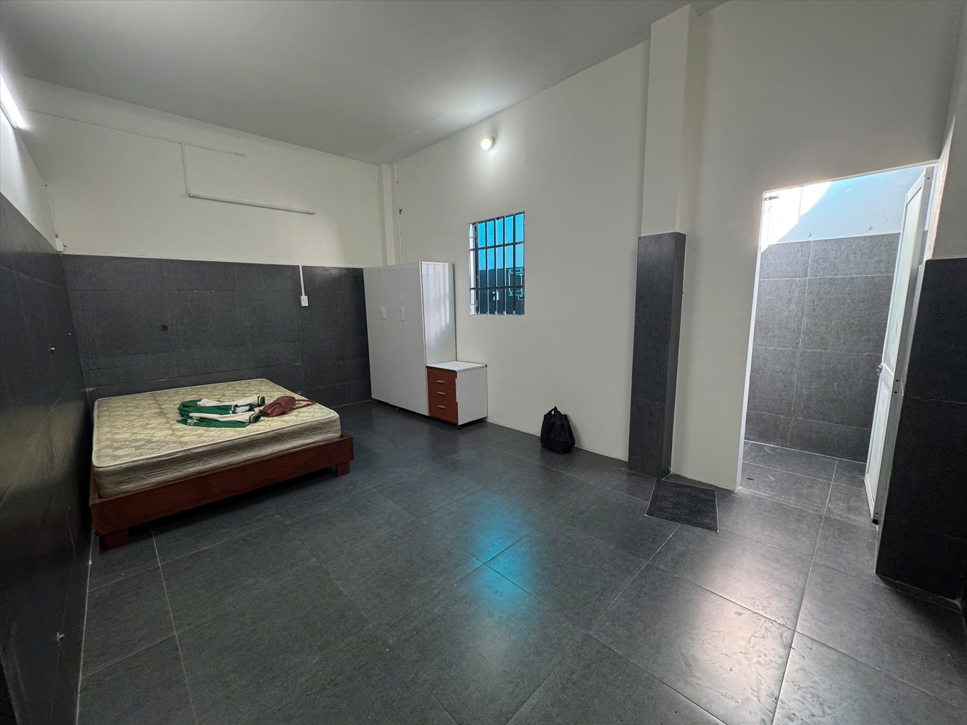 Phòng trọ Studio 30m2 tại HPS House Trần Thị Trọng - Tân Bình - Phòng ngủ