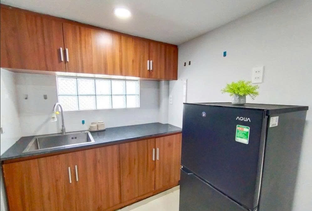 Phòng trọ Duplex 25m2 tại PTC House 2 Chu Văn An - Bình Thạnh - Phòng bếp