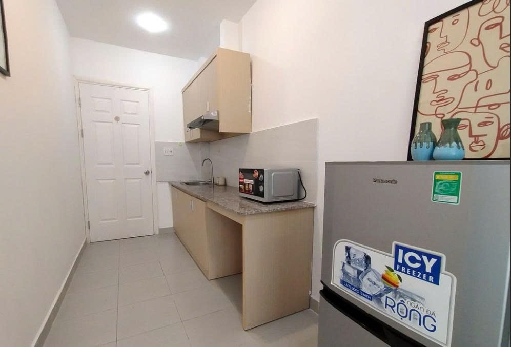 Phòng trọ 1 Phòng ngủ 35m2 tại PTC House 2 Huỳnh Văn Bánh - Phú Nhuận - Phòng bếp