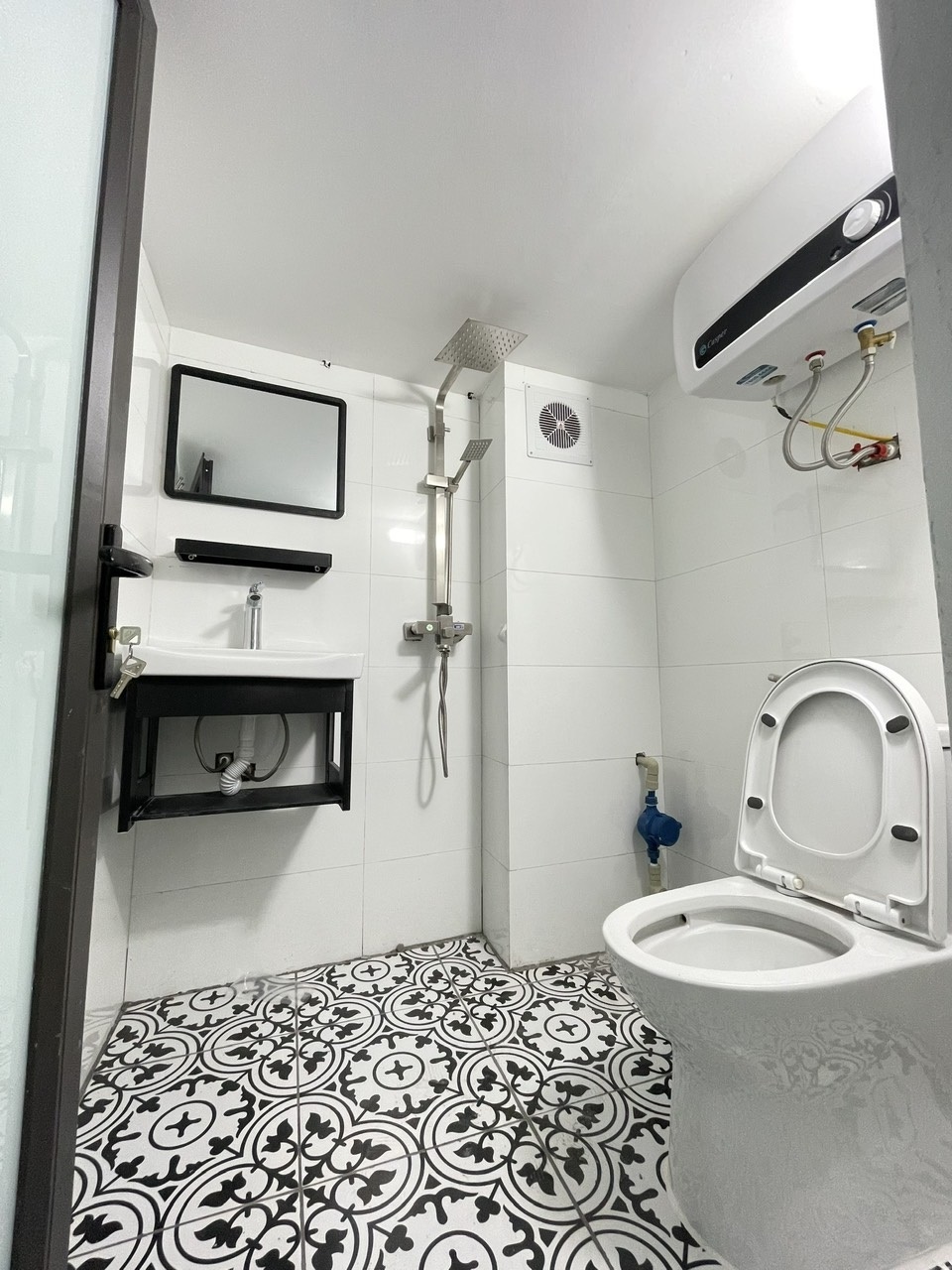 Phòng trọ Duplex 22m2 tại HY Home Nguyễn Ngọc Vũ - Cầu Giấy - Phòng tắm