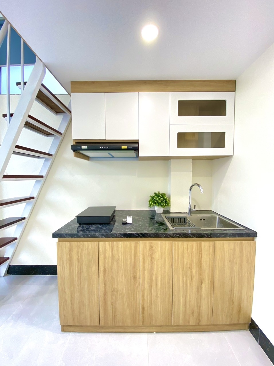 Phòng trọ Duplex 22m2 tại 4PS Housing Bạch Đằng - Hai Bà Trưng - Phòng bếp