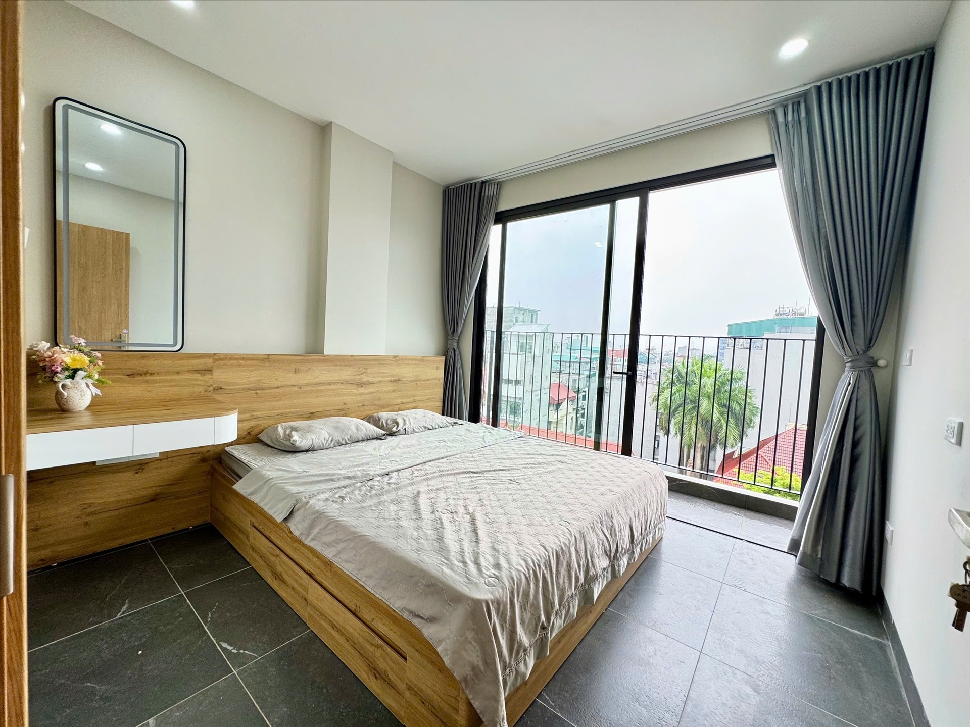 Phòng trọ 2 Phòng ngủ 40m2 tại HY Home An Dương Vương - Tây Hồ - Phòng ngủ