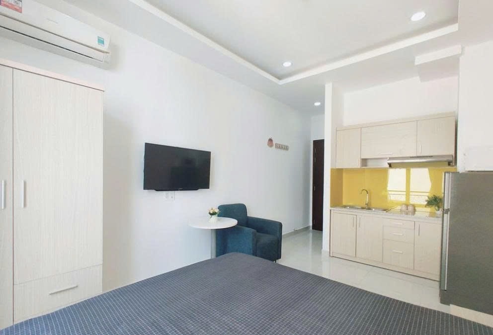 Phòng trọ Studio 35m2 tại PTC House Trương Quốc Dung - Phú Nhuận - Phòng ngủ
