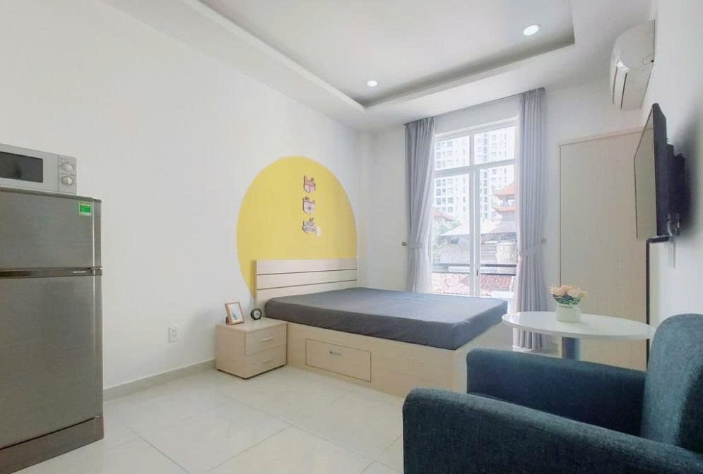 Phòng trọ Studio 35m2 tại PTC House Trương Quốc Dung - Phú Nhuận - Phòng ngủ