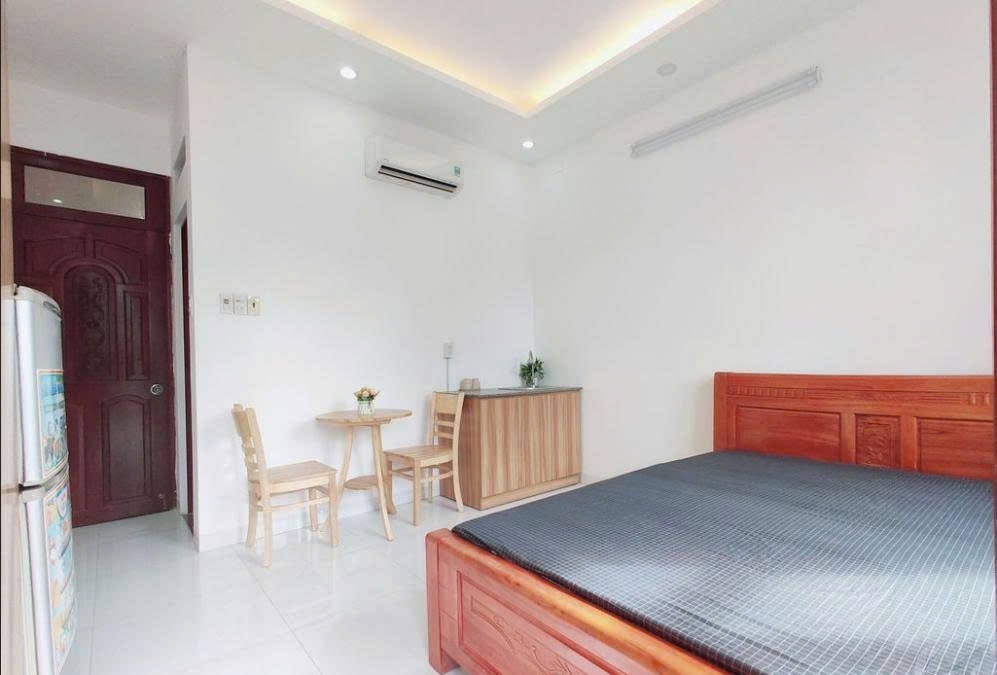 Phòng trọ Studio 30m2 tại PTC House 2 Nguyễn Hữu Cảnh - Bình Thạnh - Phòng ngủ