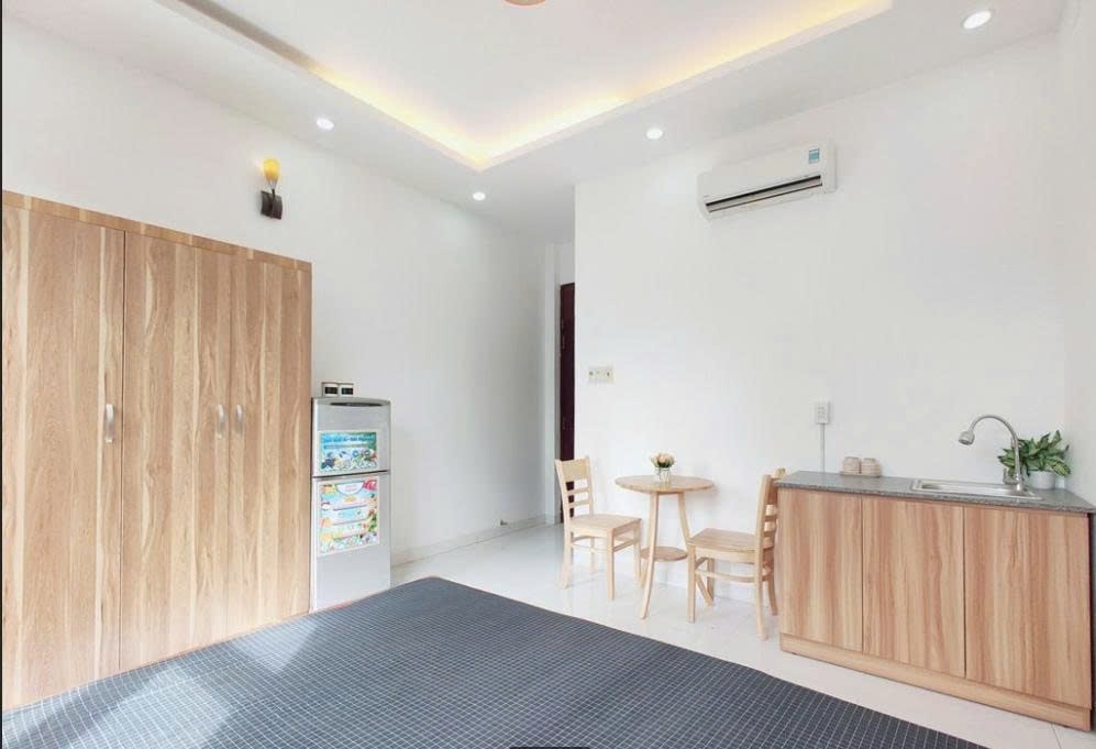 Phòng trọ Studio 30m2 tại PTC House 2 Nguyễn Hữu Cảnh - Bình Thạnh - Phòng ngủ