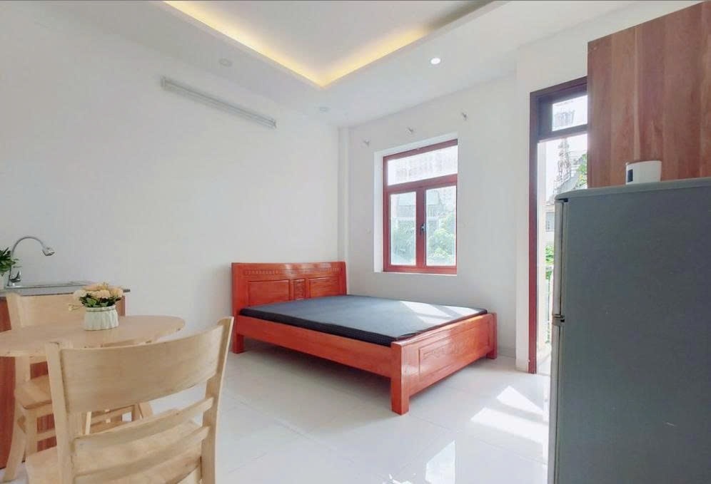 Phòng trọ Studio 30m2 tại PTC House 2 Nguyễn Hữu Cảnh - Bình Thạnh - Phòng ngủ