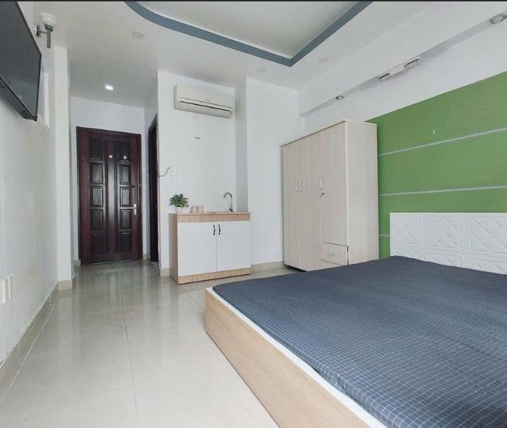 Phòng trọ Studio 30m2 tại PTC House Cù Lao - Phú Nhuận - Góc làm việc