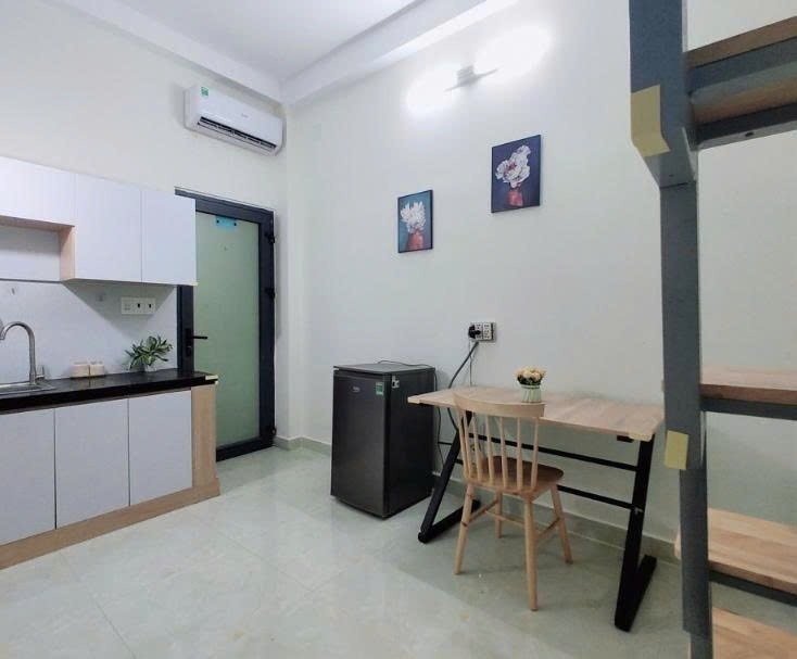 Phòng trọ Duplex 25m2 tại PTC House 1 Nhất Chi Mai - Tân Bình - Phòng ngủ