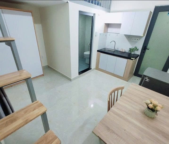 Phòng trọ Duplex 25m2 tại PTC House 1 Nhất Chi Mai - Tân Bình - Phòng ngủ