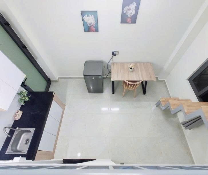Phòng trọ Duplex 25m2 tại PTC House 1 Nhất Chi Mai - Tân Bình - Phòng ngủ
