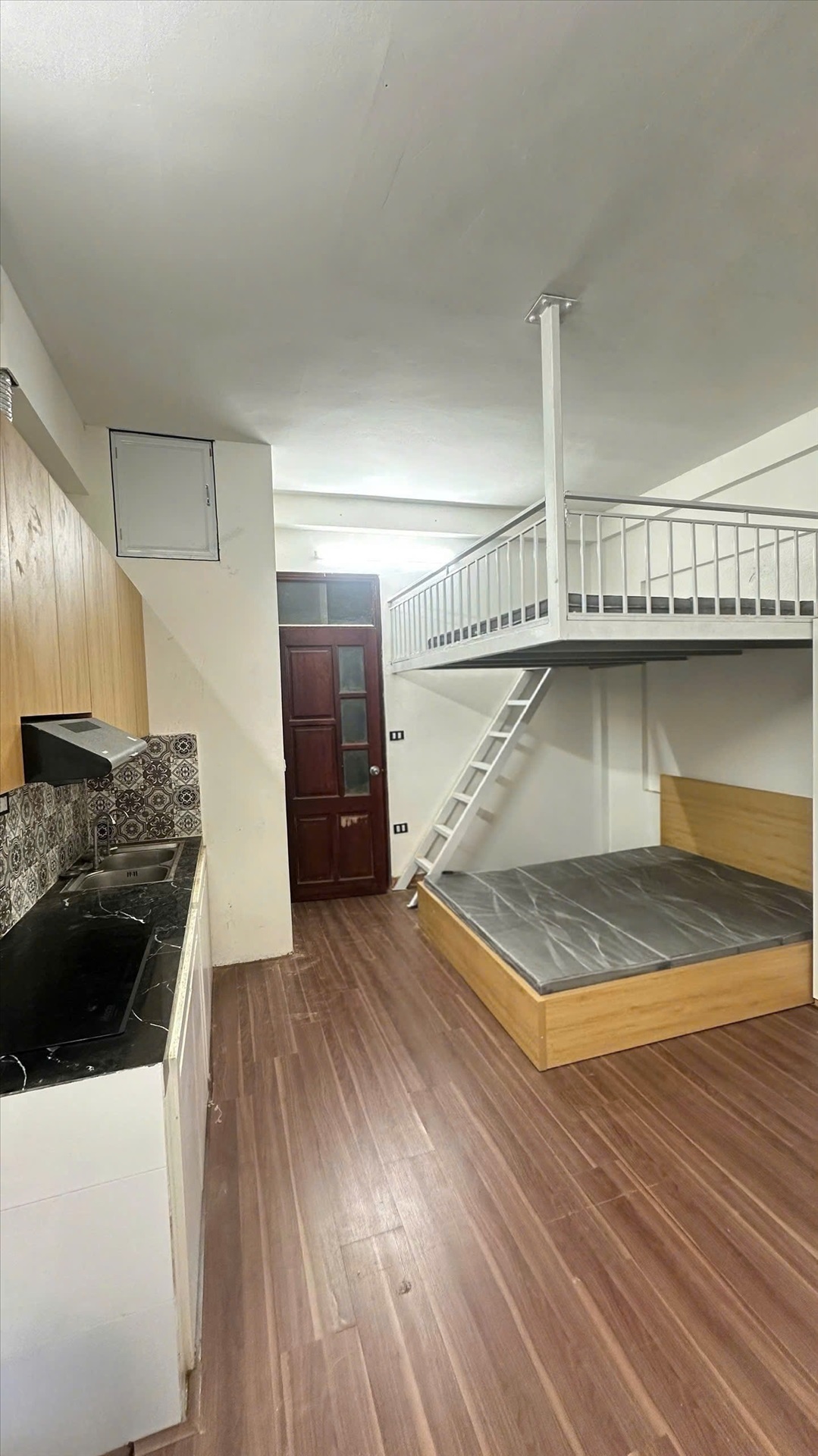 Phòng trọ Studio 25m2 tại TD Housing Khương Đình - Thanh Xuân - Phòng bếp