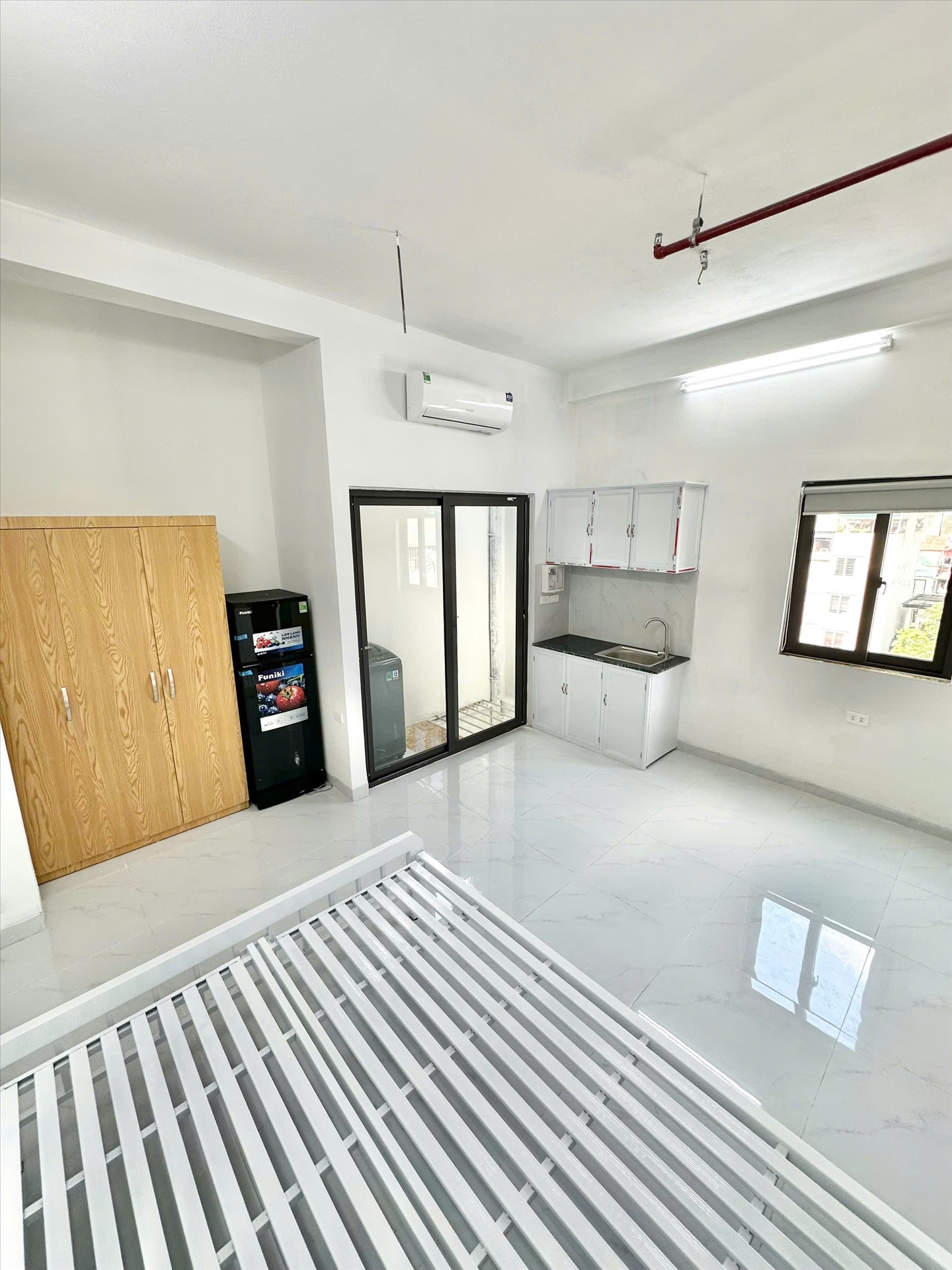 Phòng trọ Studio 30m2 tại GENZ Home Trần Duy Hưng - Cầu Giấy - Phòng bếp