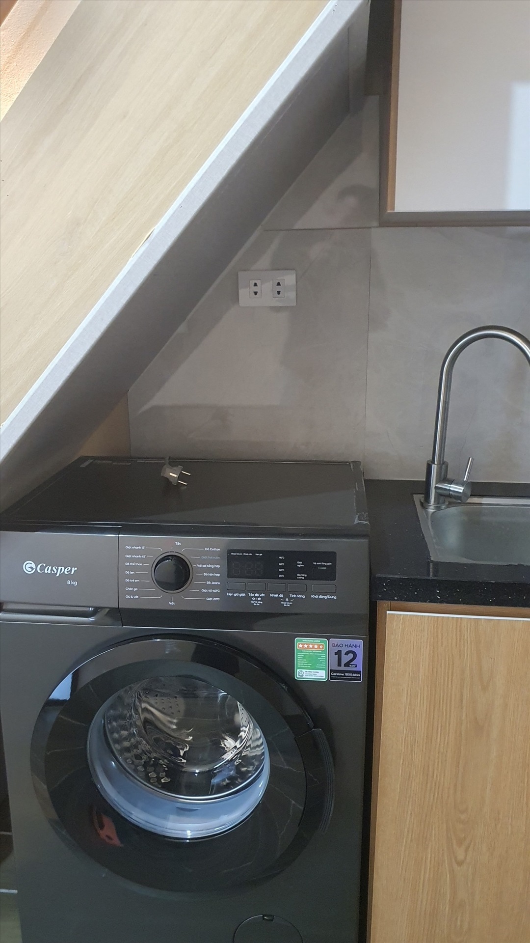 Phòng trọ Duplex 20m2 tại GENZ Home Kiều Mai - Bắc Từ Liêm - Phòng bếp