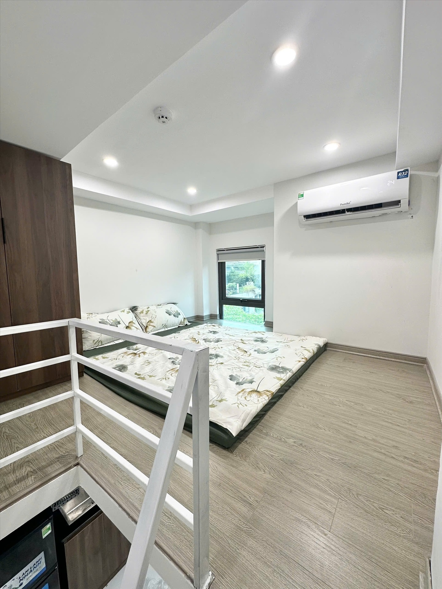 Phòng trọ Duplex 30m2 tại GENZ Home Hoàng Hoa Thám - Ba Đình - Phòng ngủ