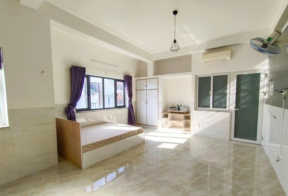 Phòng trọ Studio 40m2 tại PTC House Nhất Chi Mai 1 - Tân Bình - Phòng ngủ