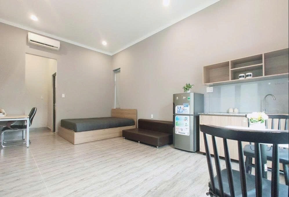 Phòng trọ Studio 25m2 tại PTC House Đường 24 - Thủ Đức - Phòng ngủ
