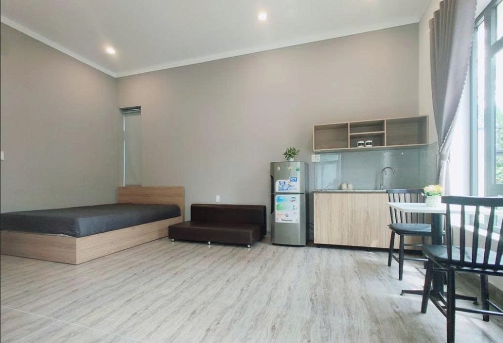 Phòng trọ Studio 25m2 tại PTC House Đường 24 - Thủ Đức - Phòng ngủ