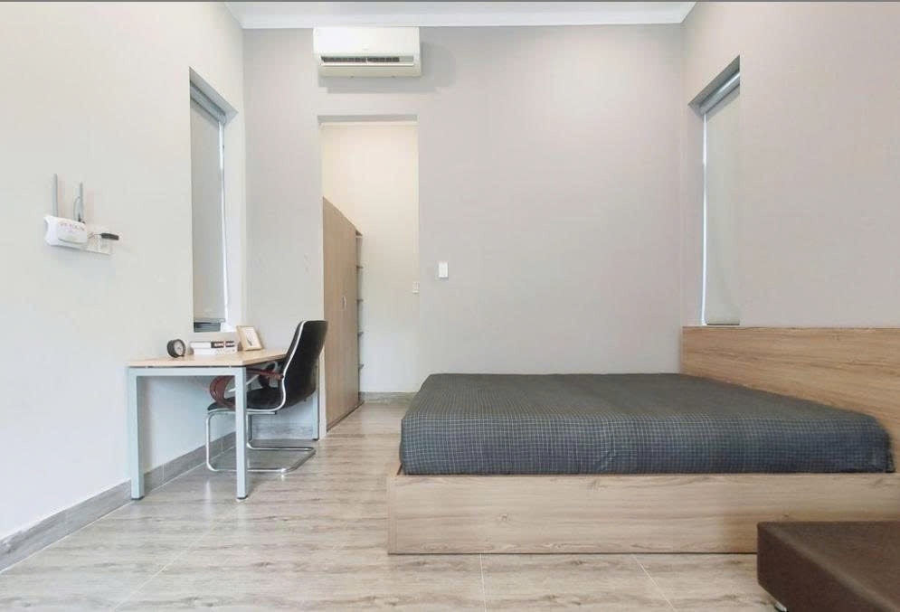 Phòng trọ Studio 25m2 tại PTC House Đường 24 - Thủ Đức - Phòng ngủ