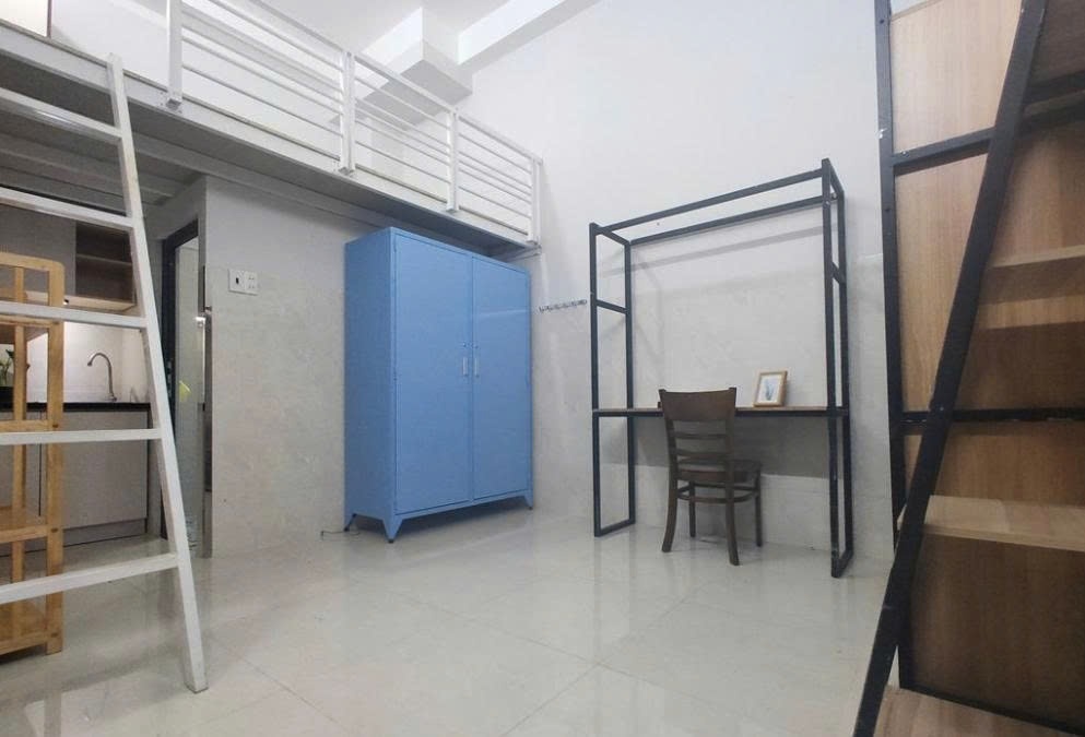 Phòng trọ Duplex 20m2 tại PTC House 1 Bình Quới - Bình Thạnh - Phòng ngủ