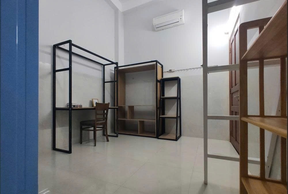 Phòng trọ Duplex 20m2 tại PTC House 1 Bình Quới - Bình Thạnh - Góc làm việc