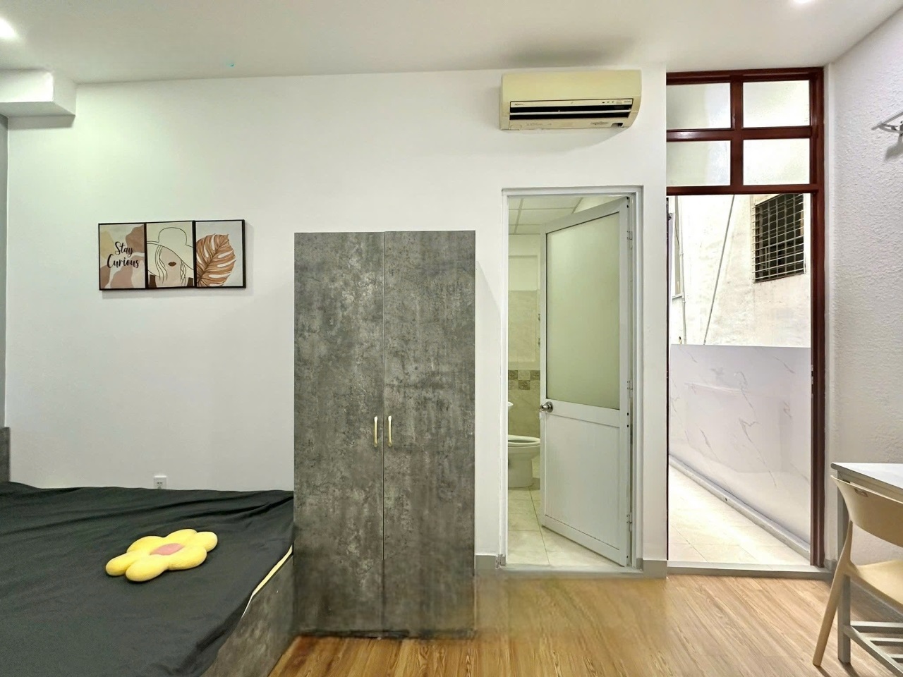 Phòng trọ Studio 35m2 tại CT Home Lê Văn Sỹ - Tân Bình - Phòng ngủ