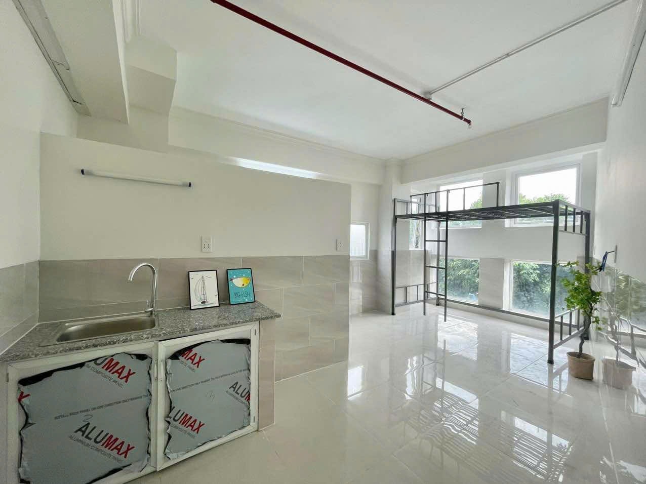 Phòng trọ Studio 25m2 tại Thanh Bình Home Trường Chinh - Tân Bình - Phòng ngủ