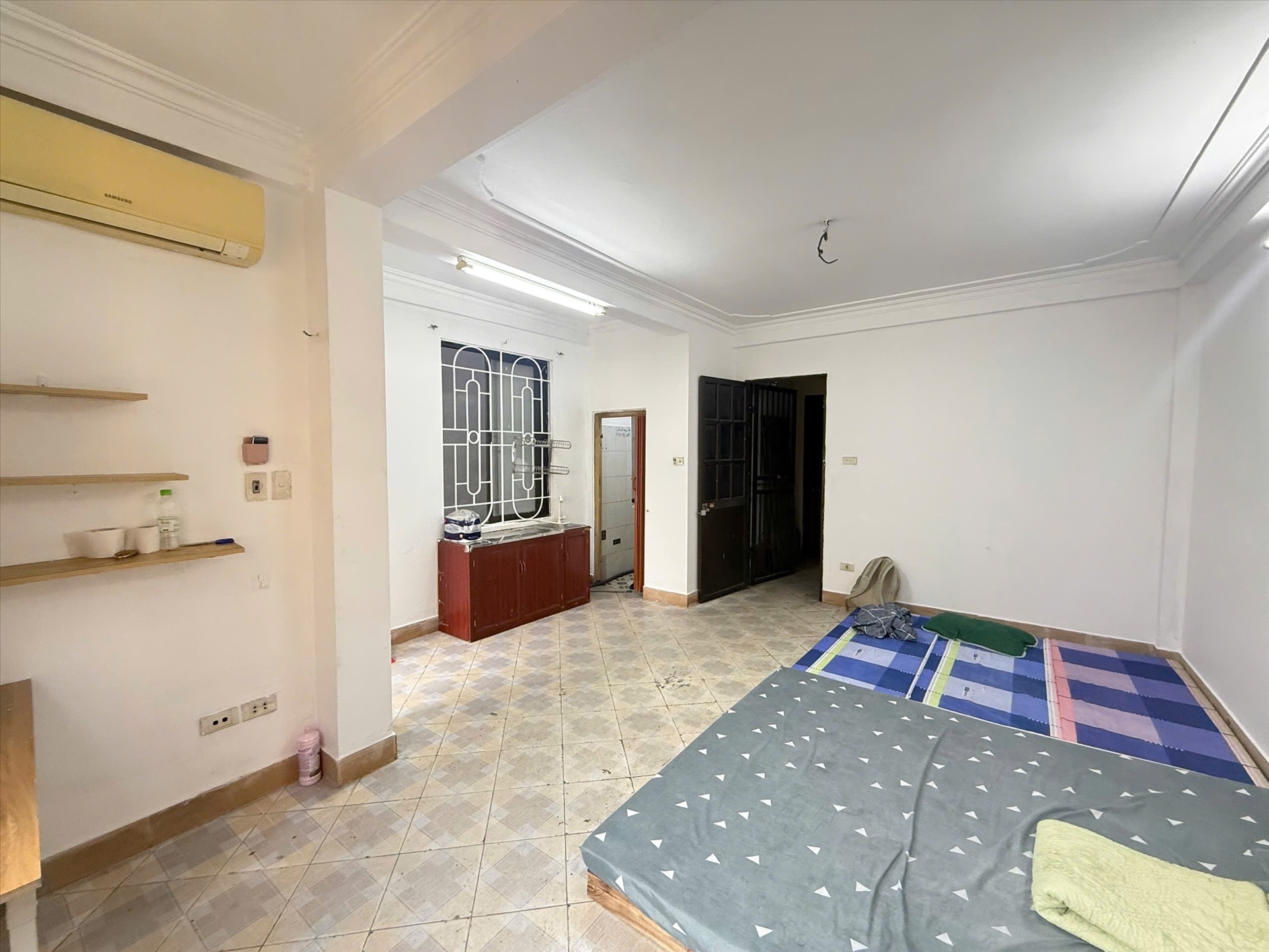 Phòng trọ Studio 22m2 tại TH Apartment Trần Quốc Hoàn - Cầu Giấy - Phòng ngủ