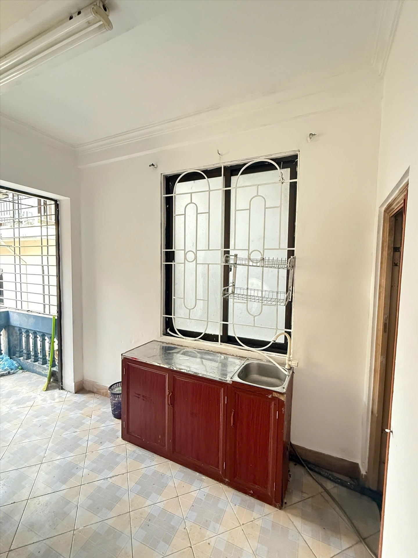 Phòng trọ Studio 22m2 tại TH Apartment Trần Quốc Hoàn - Cầu Giấy - Phòng bếp