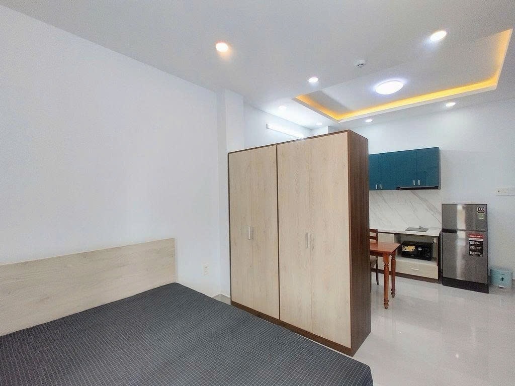 Phòng trọ Studio 20m2 tại PCT House Nguyễn Trọng Lội - Tân Bình - Phòng ngủ