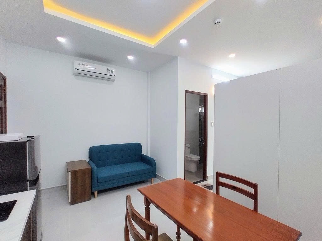 Phòng trọ Studio 20m2 tại PCT House Nguyễn Trọng Lội - Tân Bình - Phòng khách
