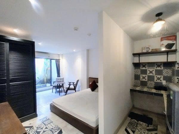 Phòng trọ Studio 25m2 tại PTC House 5 Nguyễn Hữu Cảnh - Bình Thạnh - Phòng bếp