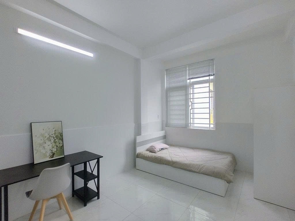 Phòng trọ Studio 25m2 tại PTC House 1 Nơ Trang Long - Bình Thạnh - Phòng ngủ