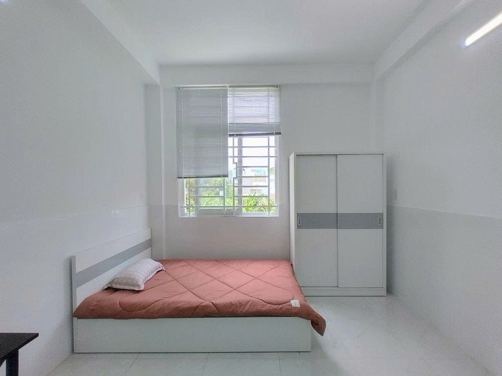 Phòng trọ Studio 25m2 tại PTC House 1 Nơ Trang Long - Bình Thạnh - Phòng ngủ