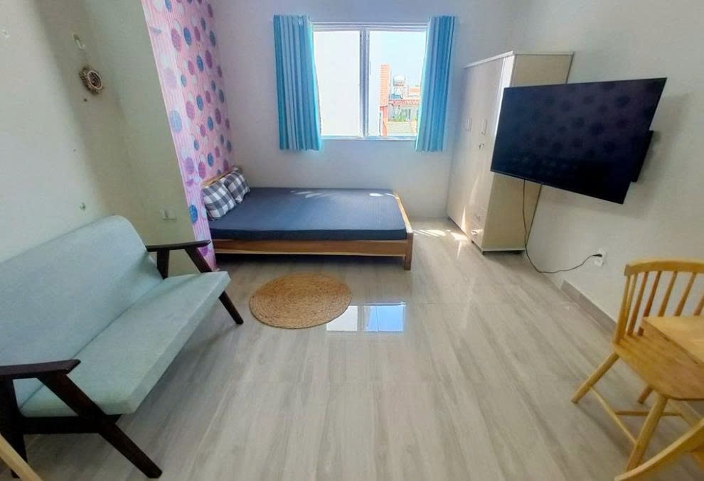 Phòng trọ Studio 20m2 tại PTC House Cù Lao 1 - Phú Nhuận - Phòng ngủ