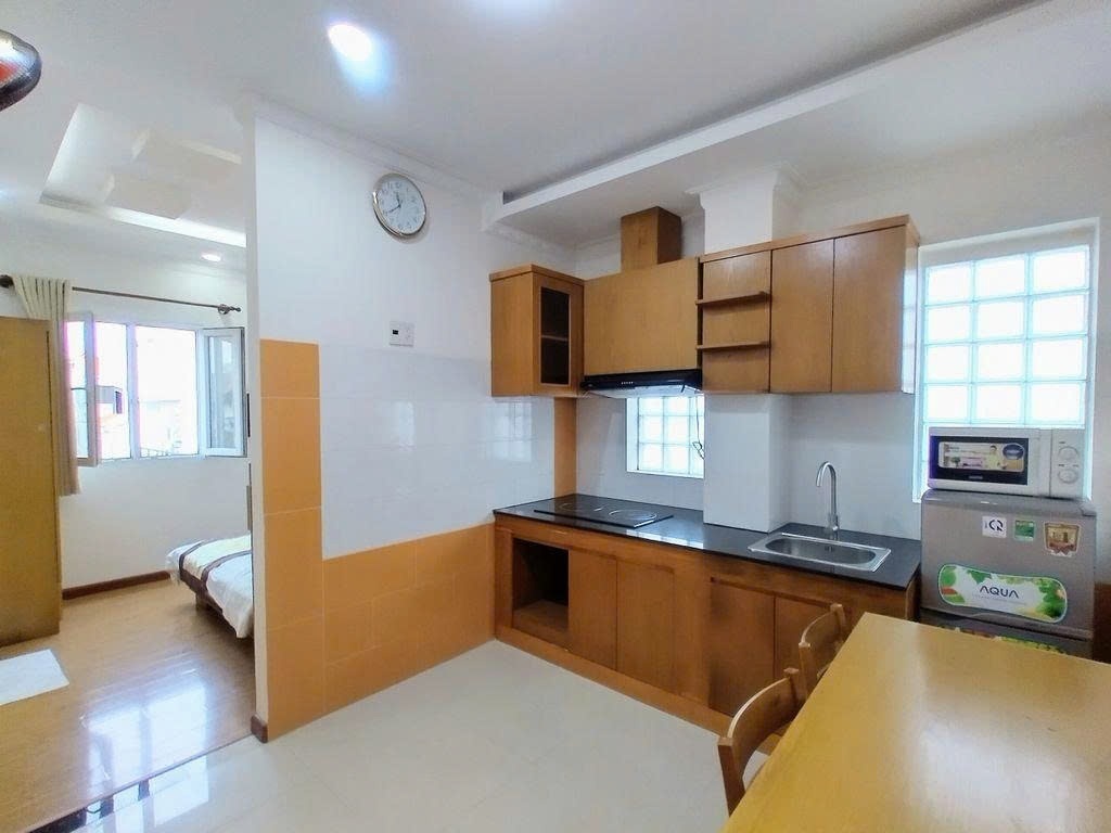 Phòng trọ Studio 25m2 tại PTC House 1 Đường số 43 - Thủ Đức  - Phòng bếp