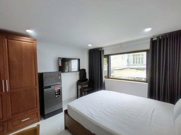 Phòng trọ Studio 25m2 tại PTC House Yên Thế - Tân Bình - Phòng ngủ