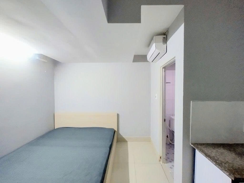 Phòng trọ Studio 18m2 tại PTC House 1 Nguyễn Văn Trỗi - Phú Nhuận - Phòng ngủ