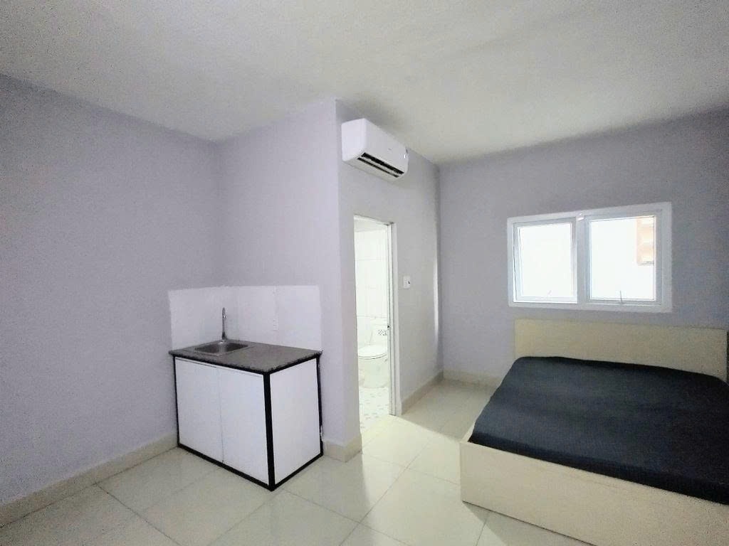 Phòng trọ Studio 20m2 tại PTC House 1 Nguyễn Văn Trỗi - Phú Nhuận - Phòng ngủ
