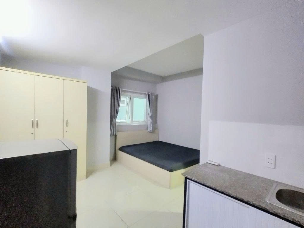 Phòng trọ Studio 20m2 tại PTC House 1 Nguyễn Văn Trỗi - Phú Nhuận - Phòng ngủ