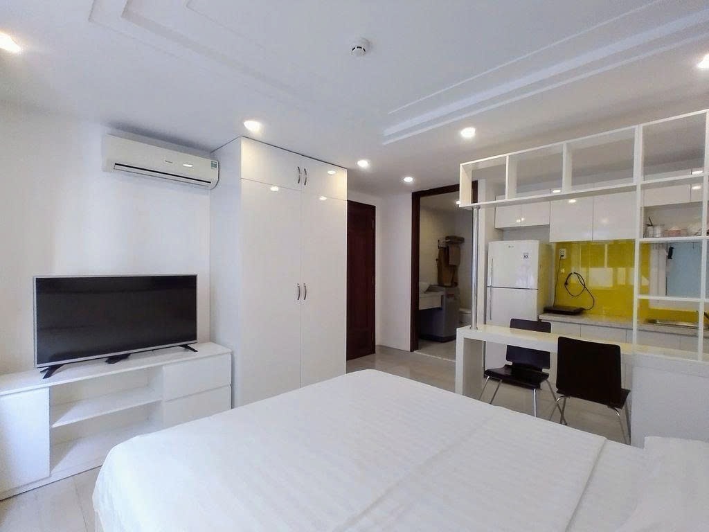 Phòng trọ Studio 20m2 tại PTC House 2 Nguyễn Văn Trỗi - Phú Nhuận - Phòng ngủ