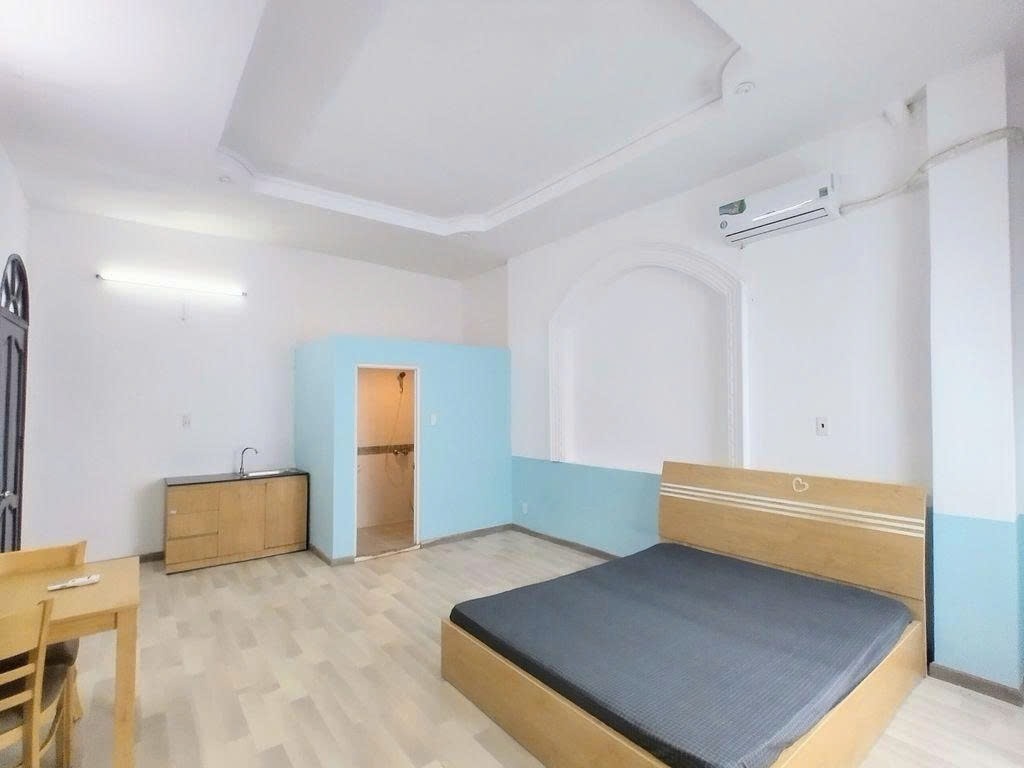 Phòng trọ Studio 20m2 tại PTC House Cộng Hoà - Tân Bình - Phòng ngủ