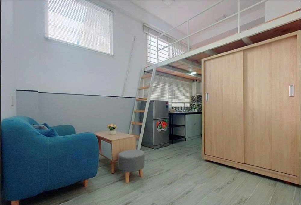 Phòng trọ Duplex 25m2 tại PTC House Chu Văn An 1 - Bình Thạnh - Phòng ngủ