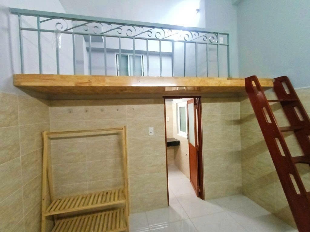 Phòng trọ Duplex 25m2 tại PTC House Âu Cơ - Tân Bình - Phòng bếp